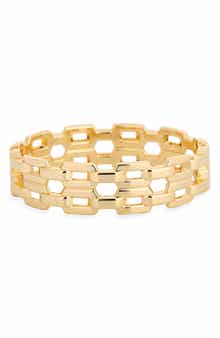 Chain Link Cuff Bracelet