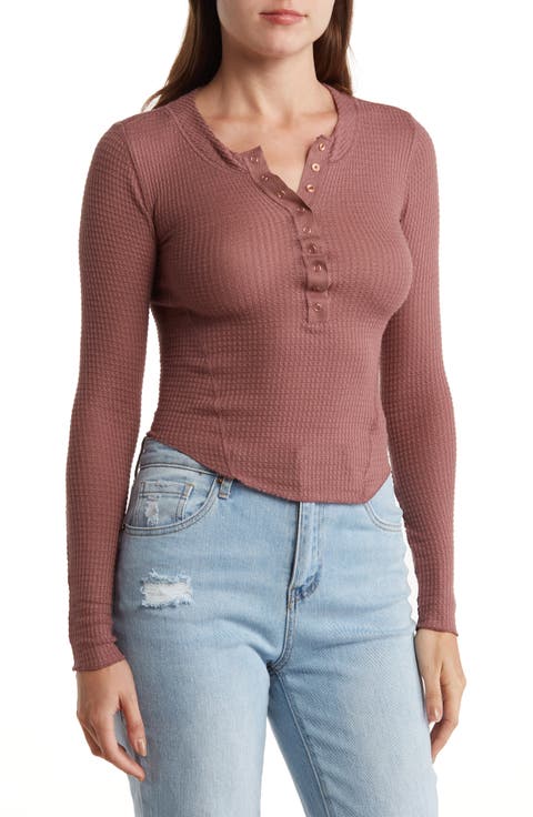 One of The Girls Henley Top
