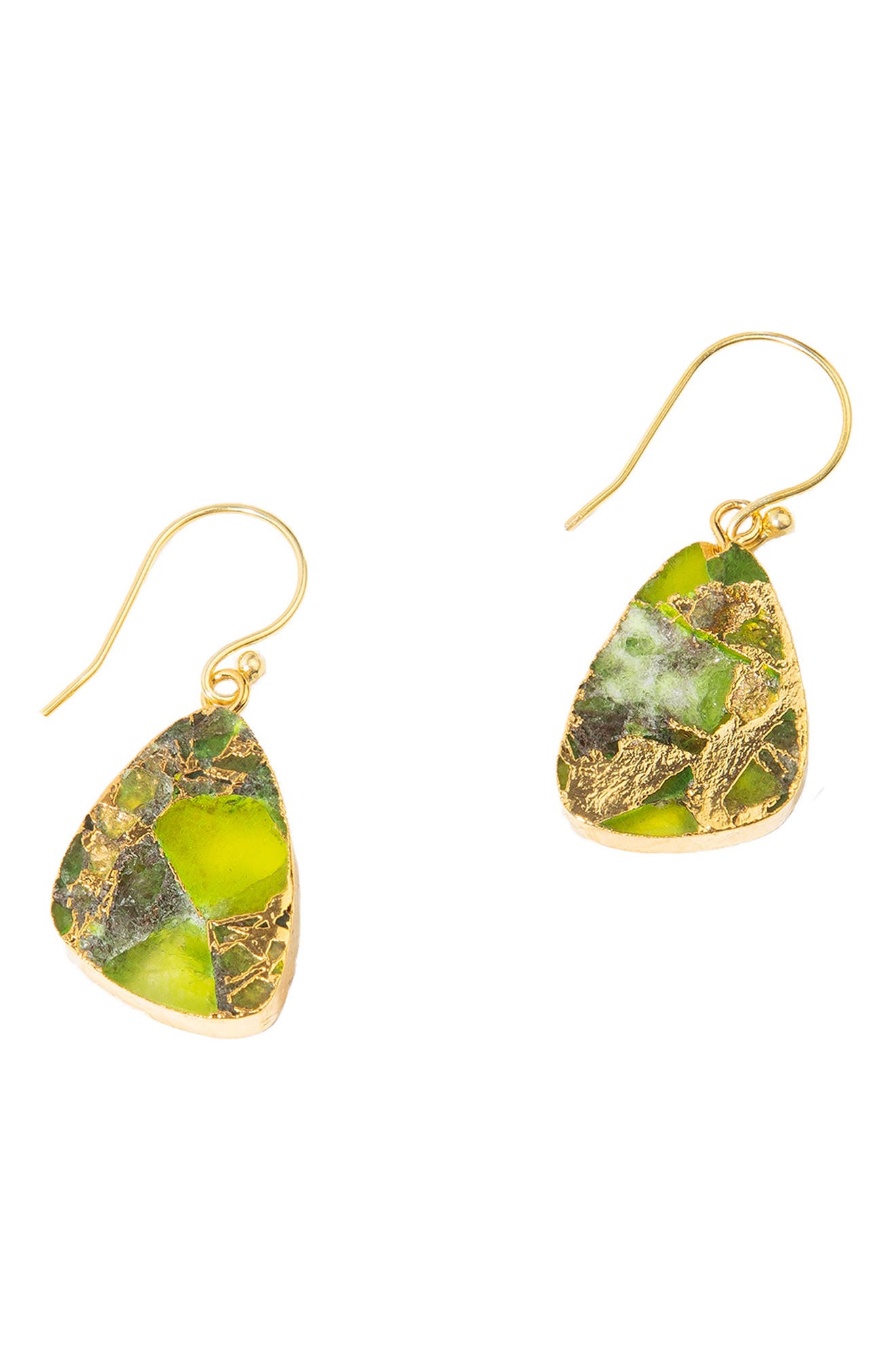 SAACHI Mojave Turquoise Teardrop Earrings (Women) | Nordstromrack