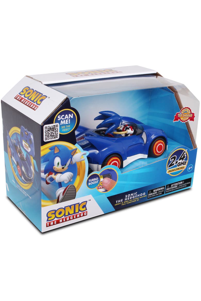 Sonic Car Remote Control Vehicle, Ages 6+, Alternate, color, Multicolored