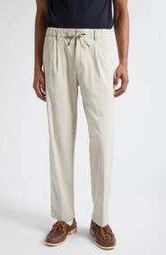 Herno Suede Effect Pants