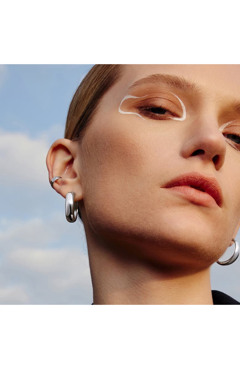 ANIA HAIE Mini U-Shaped Huggie Hoop Earrings, Alternate, color, Silver