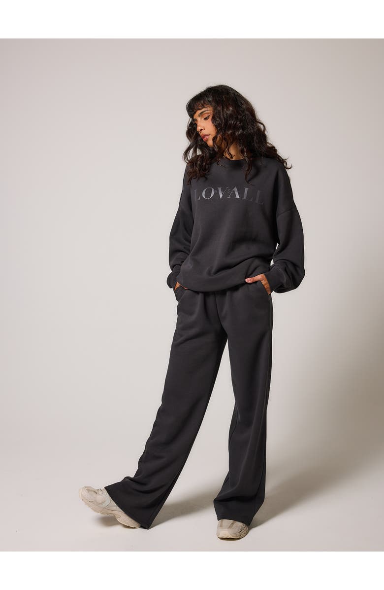 LOVALL ALL SZN Organic Oversized Sweatshirt Four, Alternate, color, Shadow