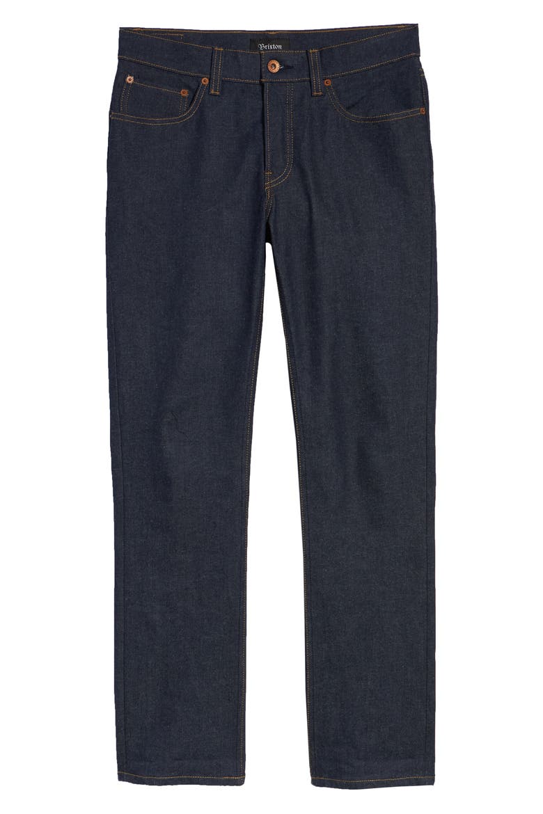 Reserve Straight Leg Jeans, Alternate, color, RAW INDIGO