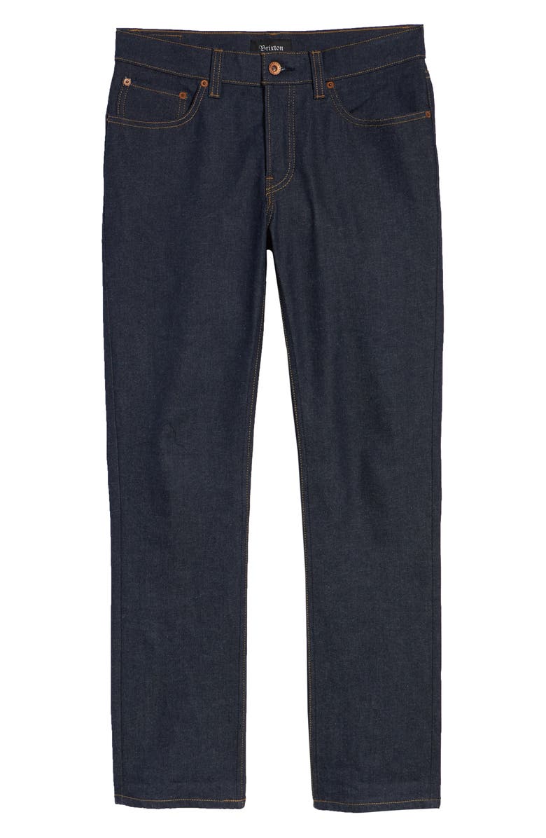 Brixton Reserve Straight Leg Jeans, Alternate, color, 