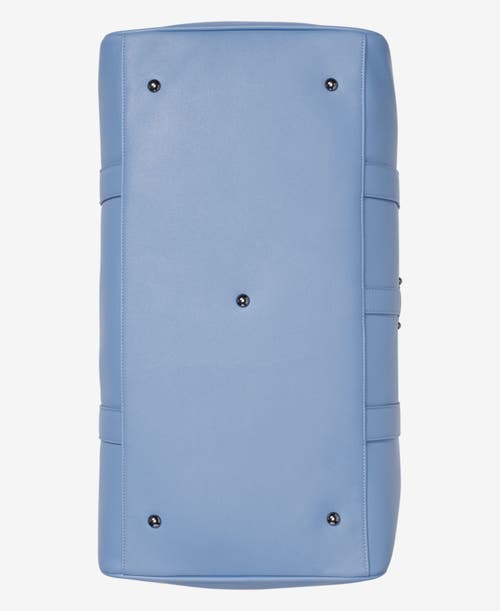 Dkny Nyc Duffel In Blue Suede
