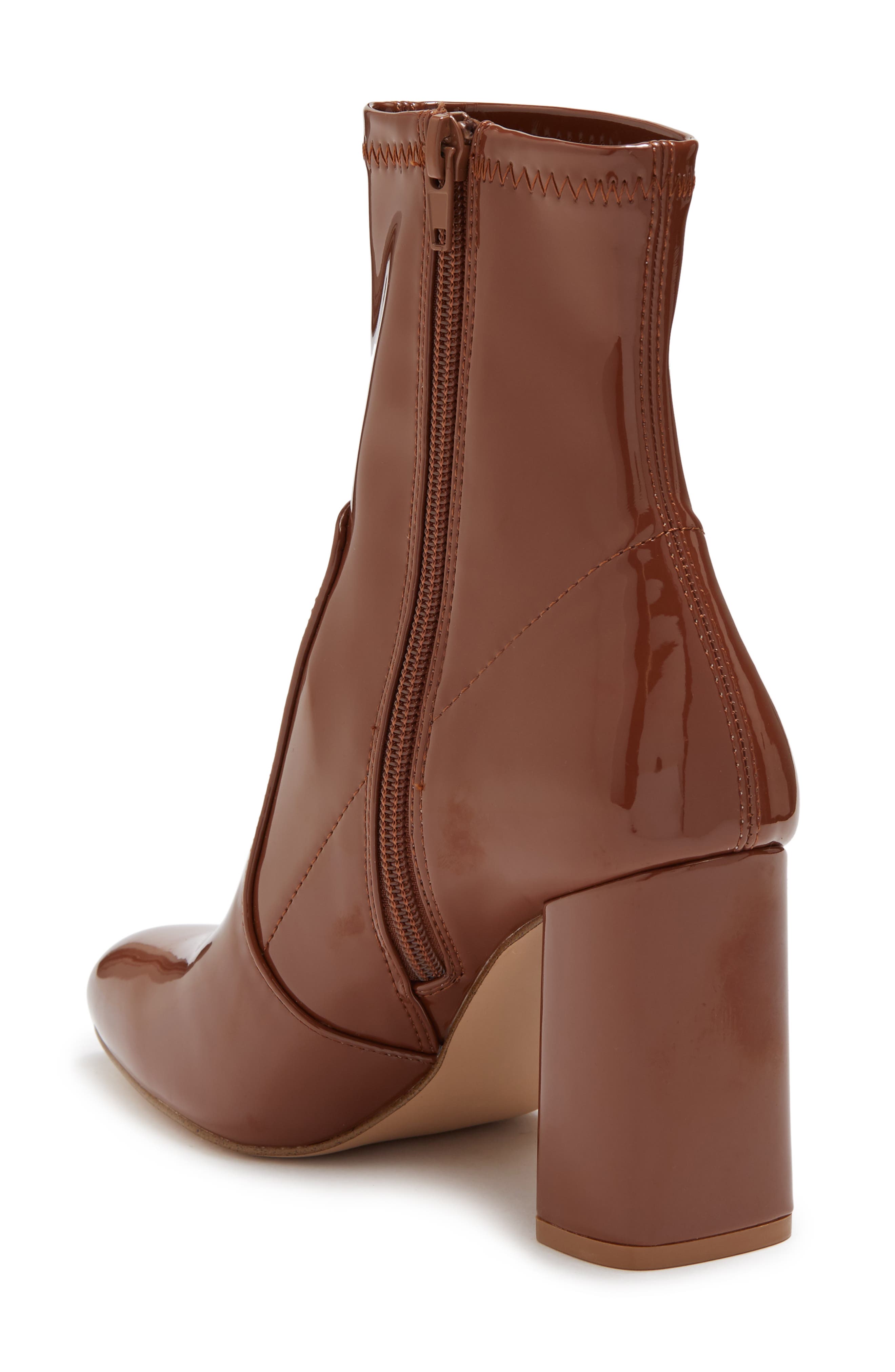 Steve Madden Nia Patent Ankle Boot, Alternate, color, 
