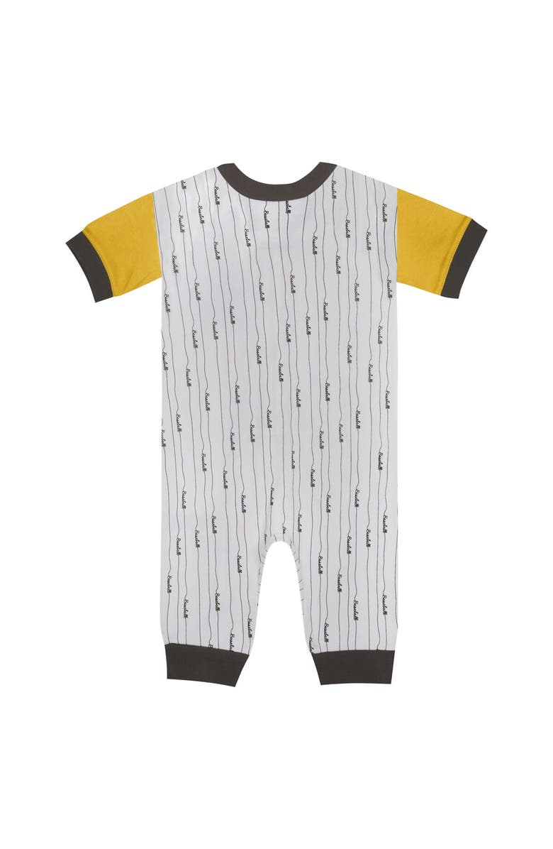 Outerstuff Infant Fanatics Branded White San Diego Padres Logo Best Series Full-Snap Jumper, Alternate, color, 