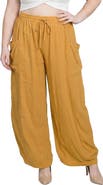 Standards & Practices Shantung Harem Pants