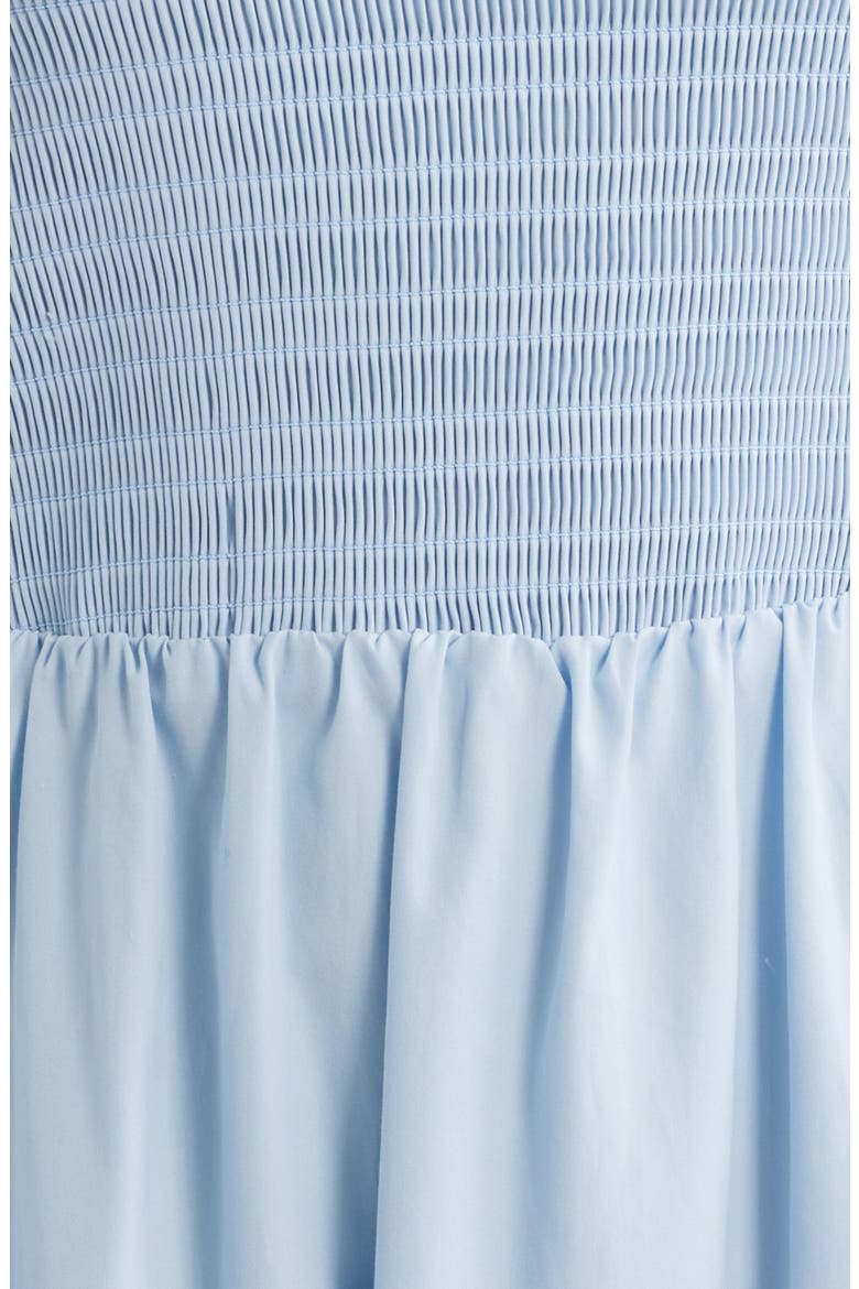 Hallie Cotton Poplin Dress, Alternate, color, LTBLU