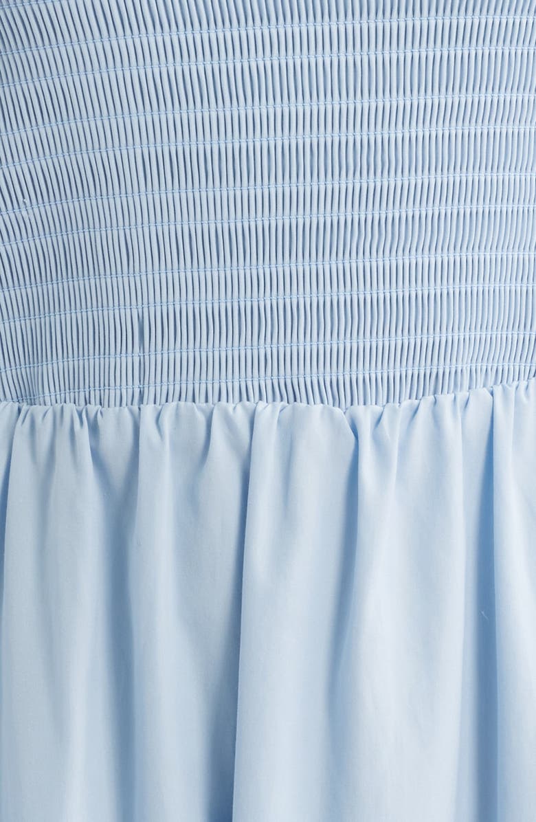 rag & bone Hallie Cotton Poplin Dress, Alternate, color, Light Blue