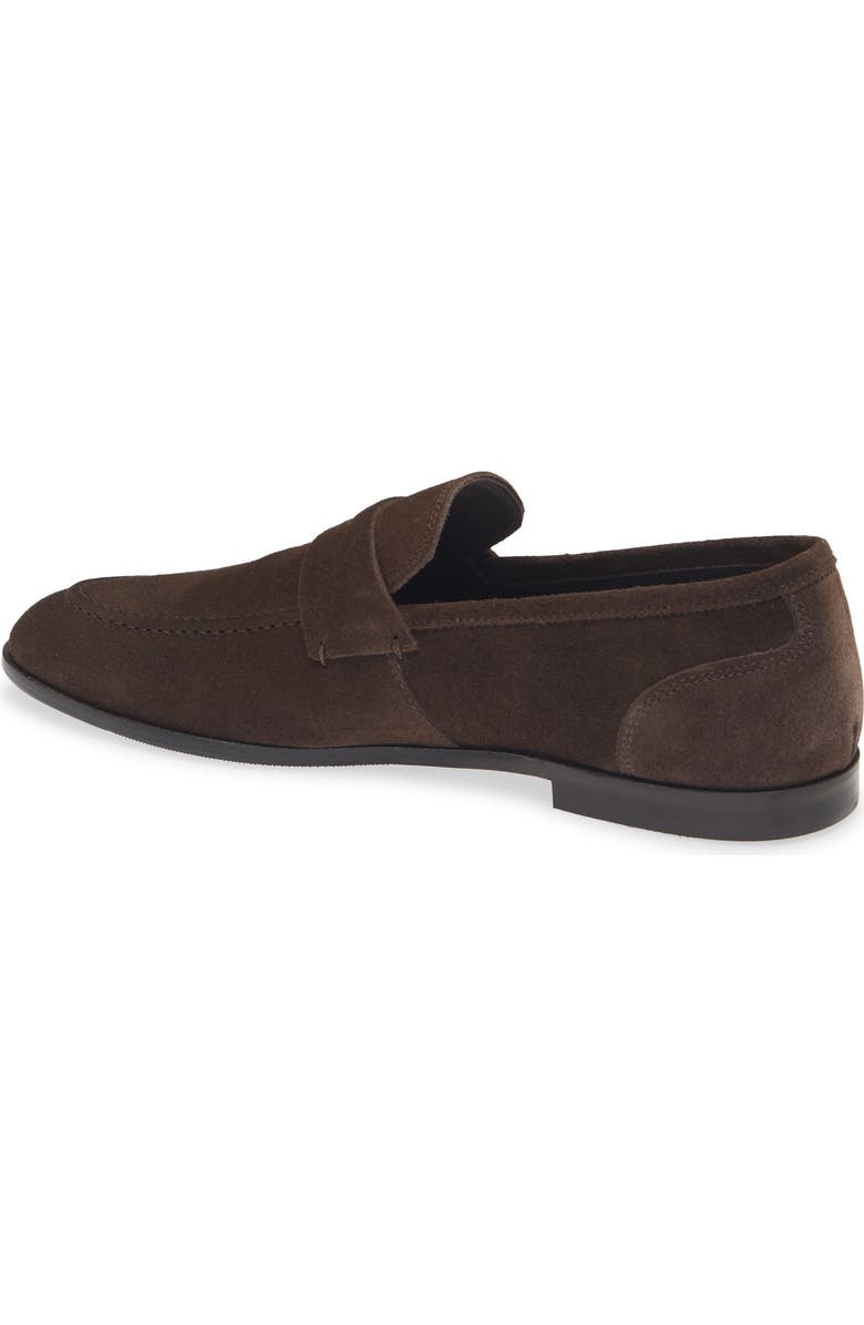 TO BOOT NEW YORK Patrick Suede Penny Loafer, Alternate, color, Maestro Caffe