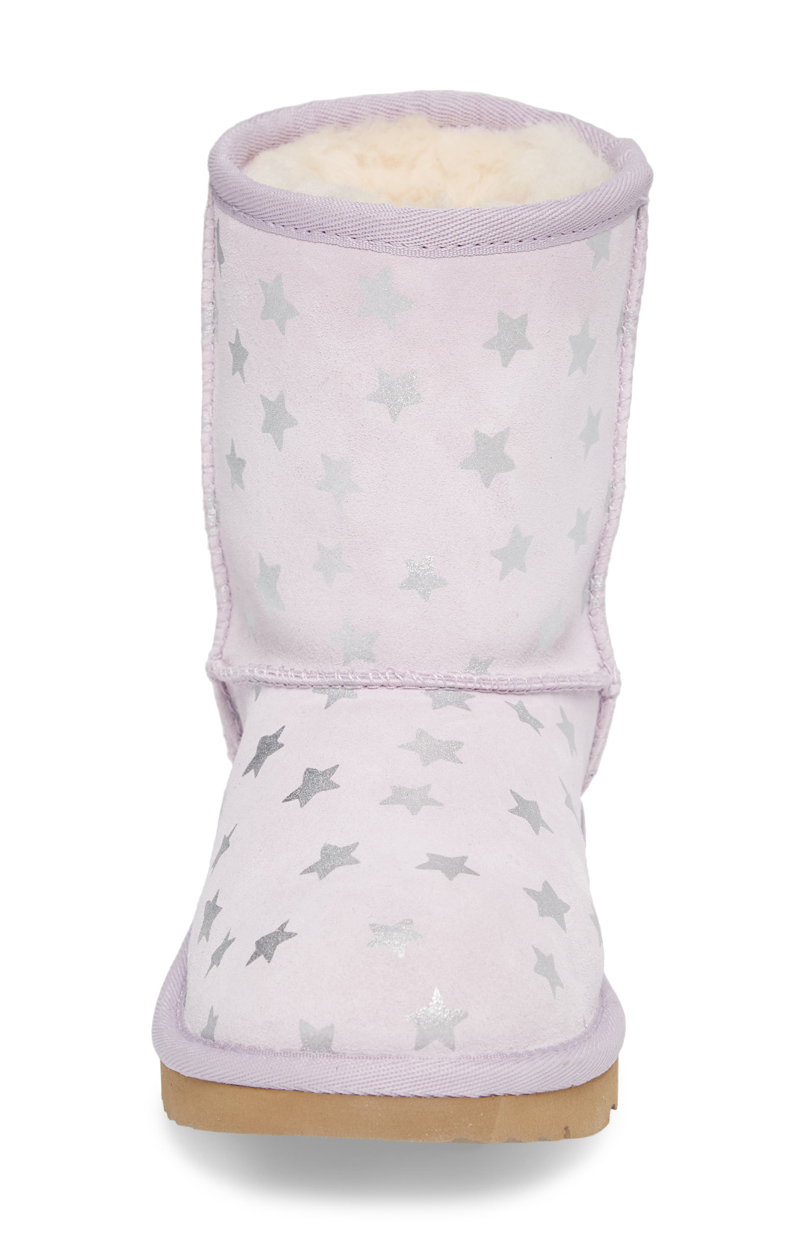 UGG<sup>®</sup> Classic Short II Water Resistant Stars Boot, Alternate, color, 