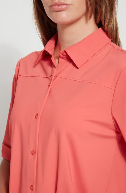 LYSSÉ LYSSÉ JOSIE BUTTON-UP SHIRT