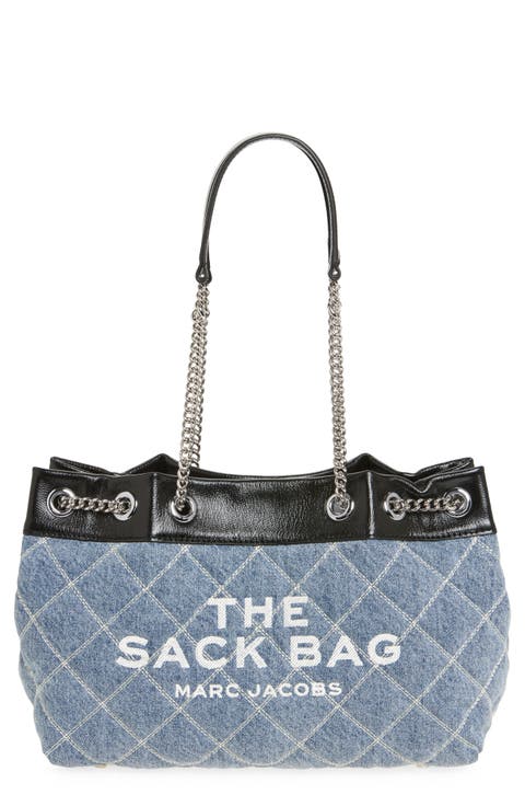 ショルダーバッグ・ポシェット MARC JACOBS THE QUILTED DENIM CHAIN SACK BAG Marc Jacobs The Quilted Denim Chain Sack Bag | Nordstrom