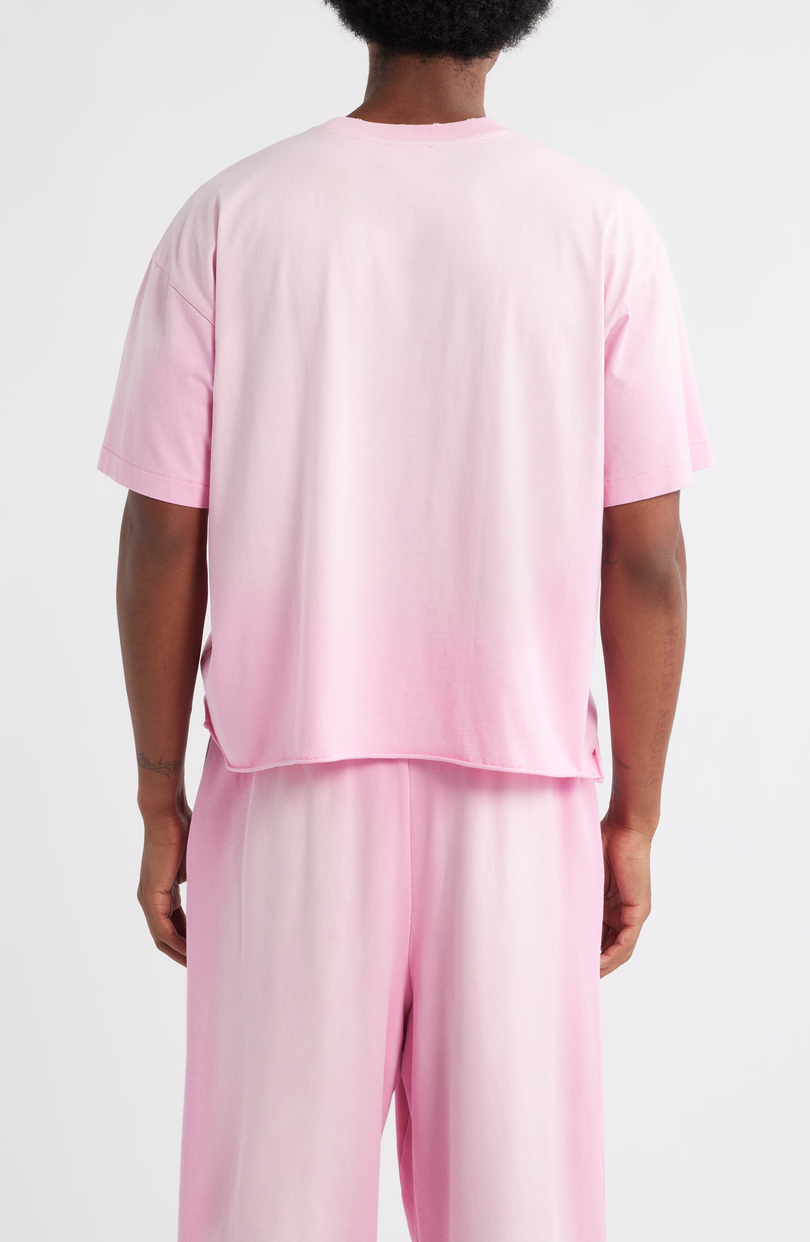 Core Oversize Crop Cotton T-Shirt - image 2
