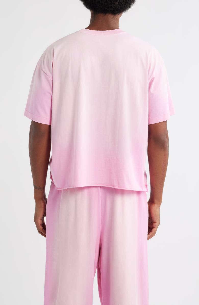 Elwood Core Oversize Crop Cotton T-Shirt, Alternate, color, Sun Faded Pink