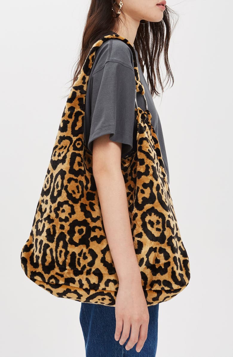 Topshop Kenya Carpet Tote Bag, Alternate, color,