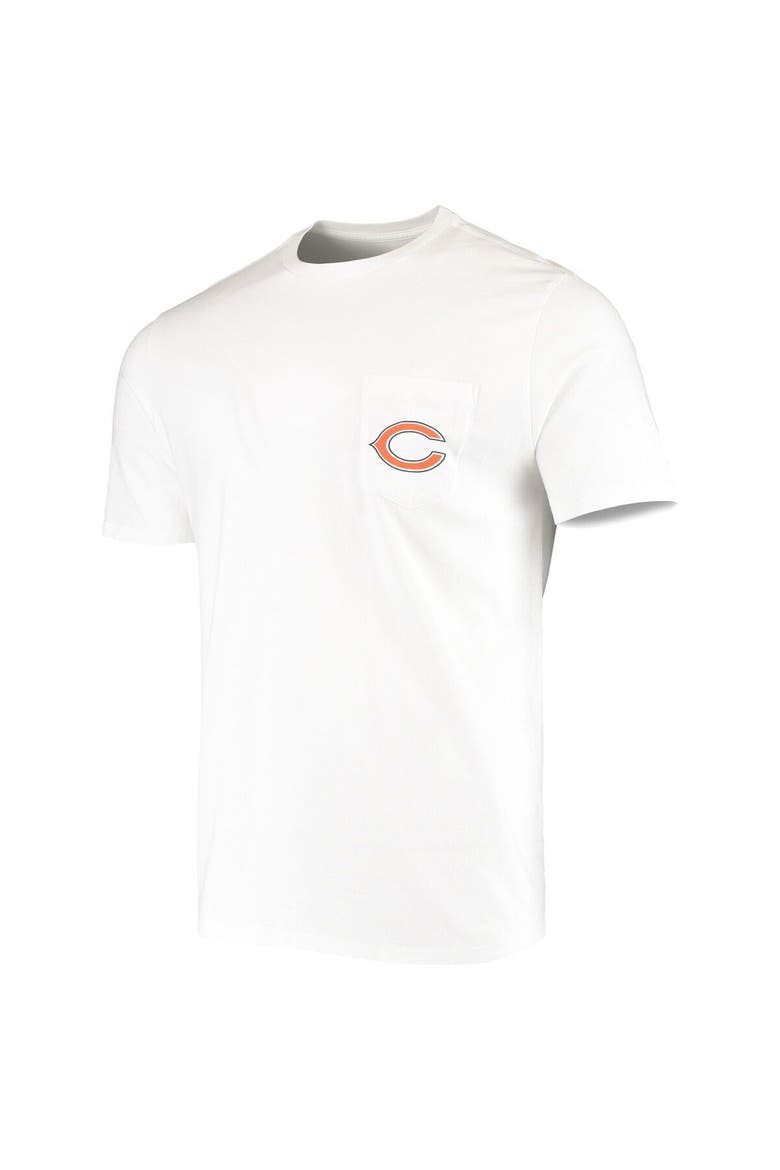 Men's Vineyard Vines White Chicago Bears Big & Tall Helmet T-Shirt, Alternate, color, White