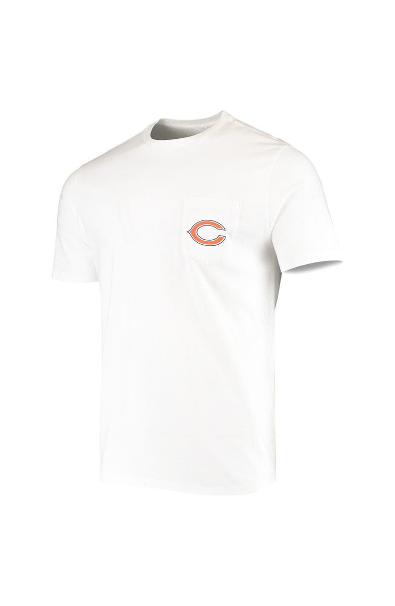 vineyard vines Men's Vineyard Vines White Chicago Bears Big & Tall Helmet T-Shirt, Alternate, color, White