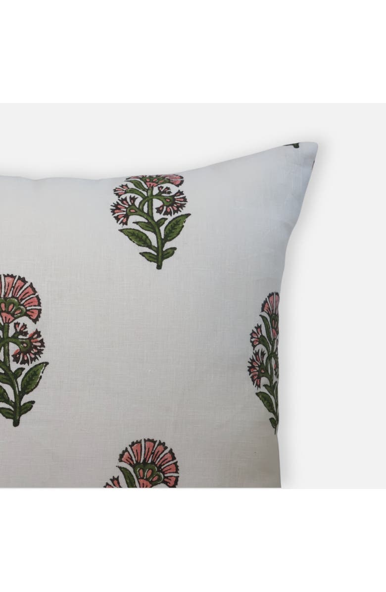 Banyan & Birch Begum Throw Pillow Cover, Alternate, color, White Pink