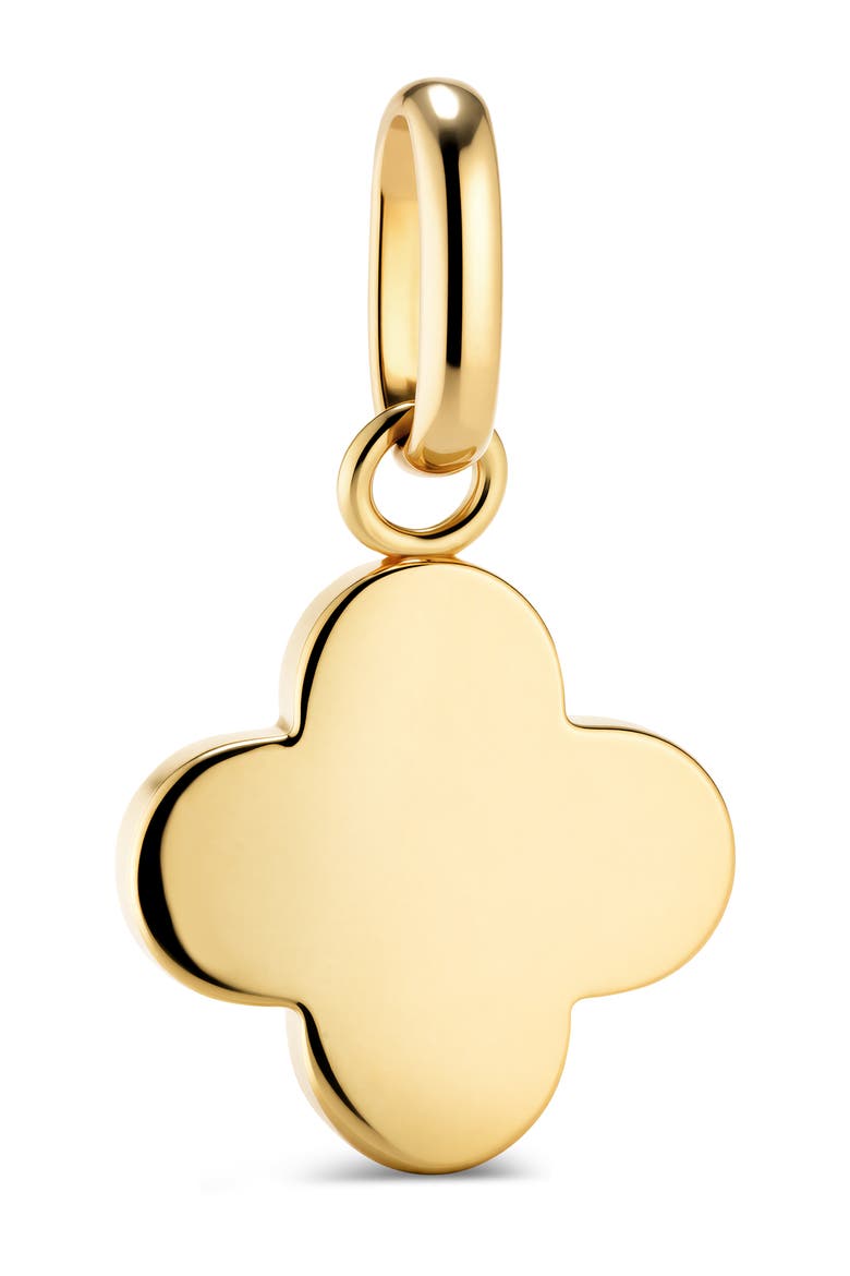 Clover Charm Pendant in 14K Gold, Main, color, Yellow Gold