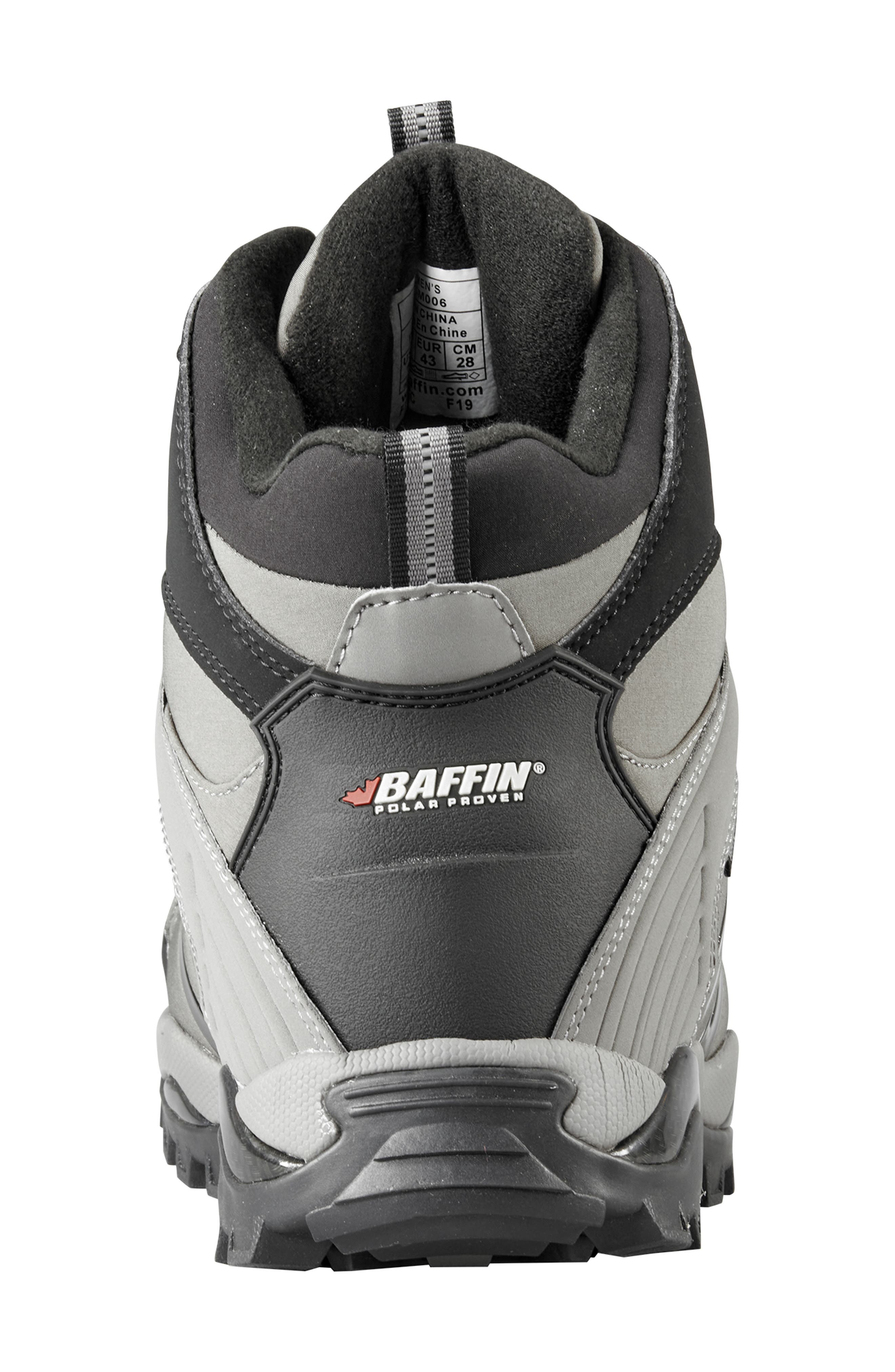 Zone Waterproof Snow Boot, Alternate, color, CHARCOAL