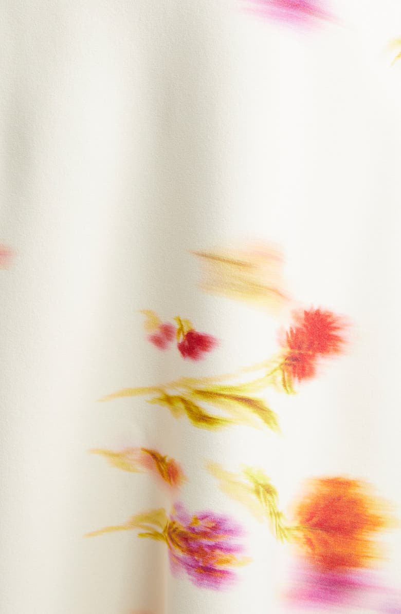 FERRAGAMO Blurred Print A-Line Skirt, Alternate, color,