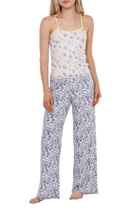 Cuddle Crew Floral Pajamas