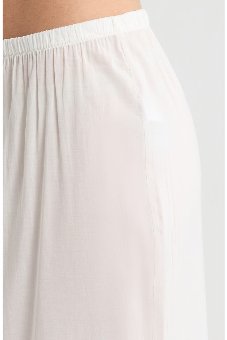Paloma Relaxed Fit Organic Cotton Blend Pajamas, Alternate, color, IVORY