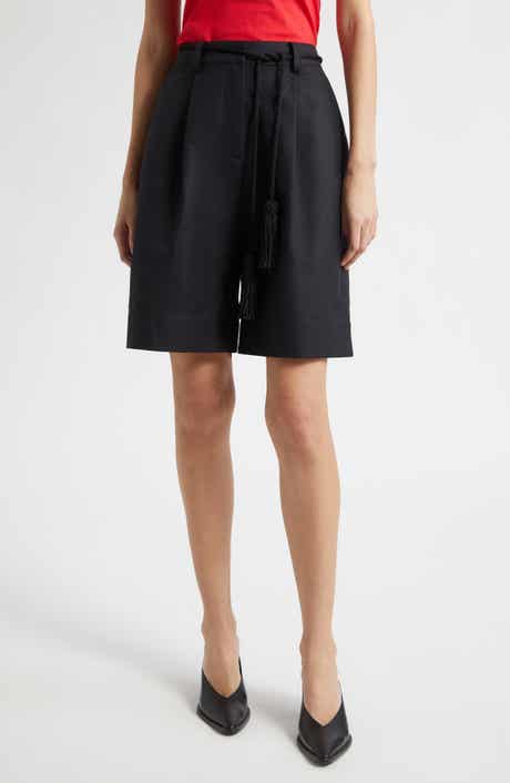 Yvette High Rise Linen Blend Shorts