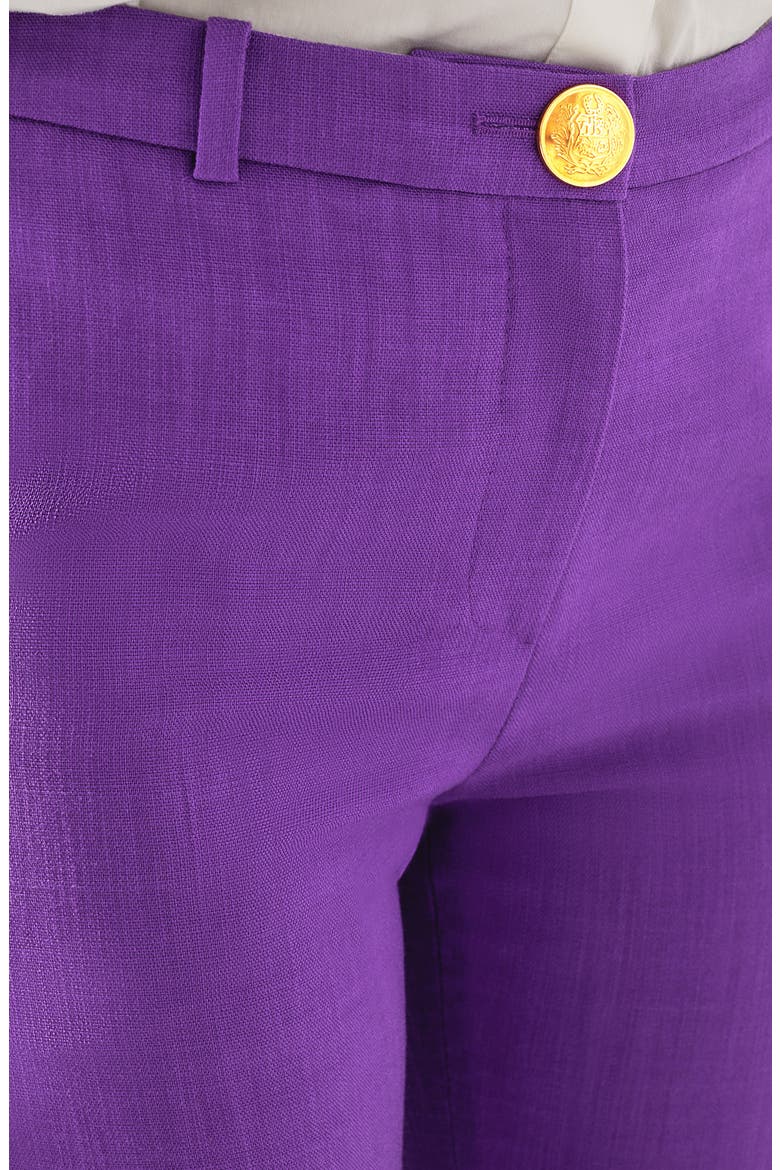 Kennedy Flare Pants, Alternate, color, PURPLE MAGIC