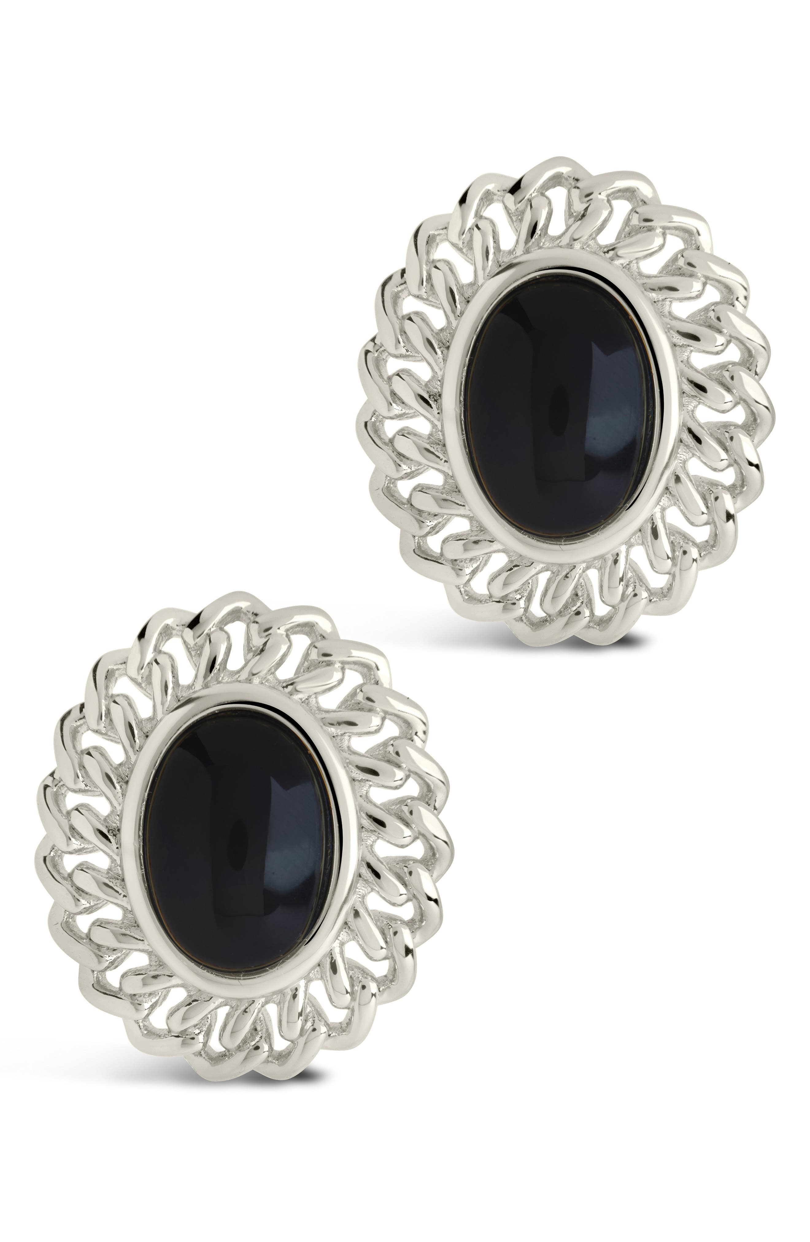 Sterling Forever Ainsley Stud Earrings
