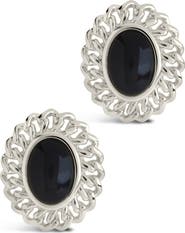 Sterling Forever Ainsley Stud Earrings