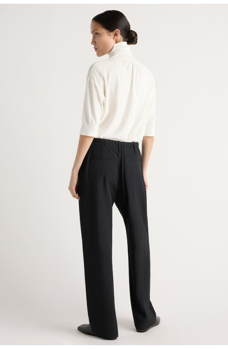 Modern Citizen Nuri Tailored Stretch-Waist Pant, Alternate, color, Washed Black