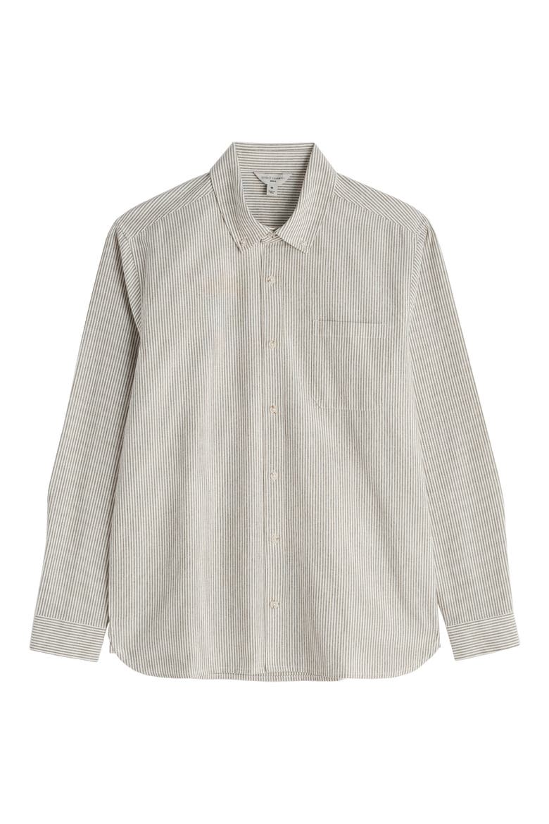 Jenken Stripe Organic Cotton Button-Down Oxford Shirt, Alternate, color, WOODCHOPPER CREEK