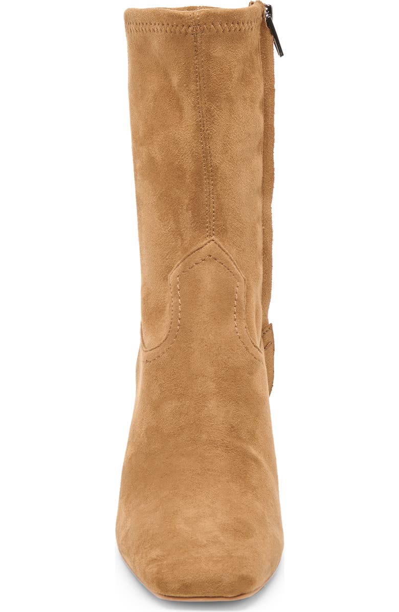 Dolce Vita Roan Block Heel Bootie, Alternate, color, Light Brown Stella Suede