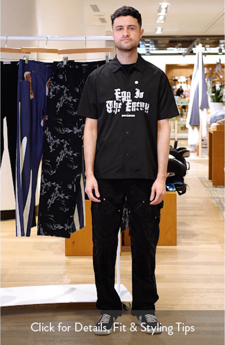 Diego Lopes Edition - Ego is the Enemy Button-Up Shirt, sales video thumbnail