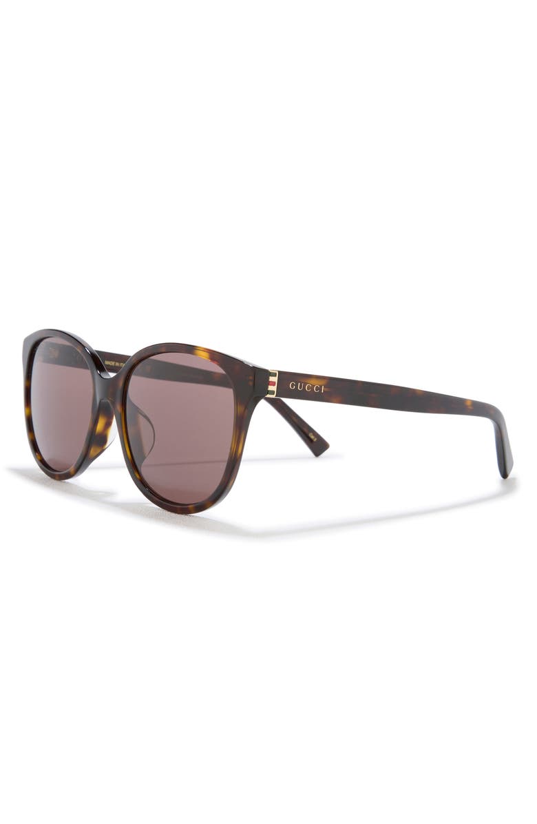 Gucci Core 55mm Cat Eye Sunglasses, Alternate, color,