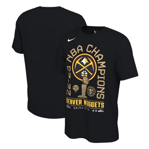 Men's Nike Black Denver Nuggets 2023 NBA Finals Champions Locker Room T-Shirt