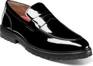 Stacy Adams Hazleton Apron Toe Lugged Penny Loafer