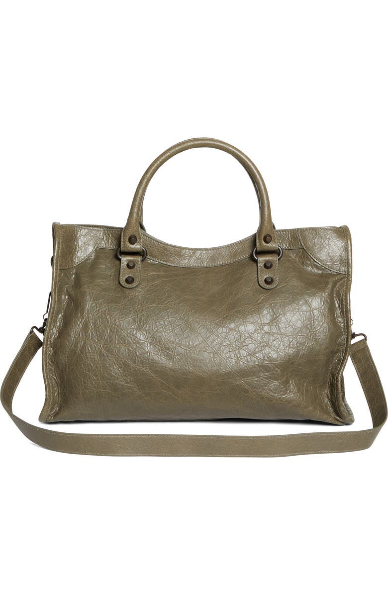 Balenciaga Medium Le City Leather Handbag, Alternate, color,