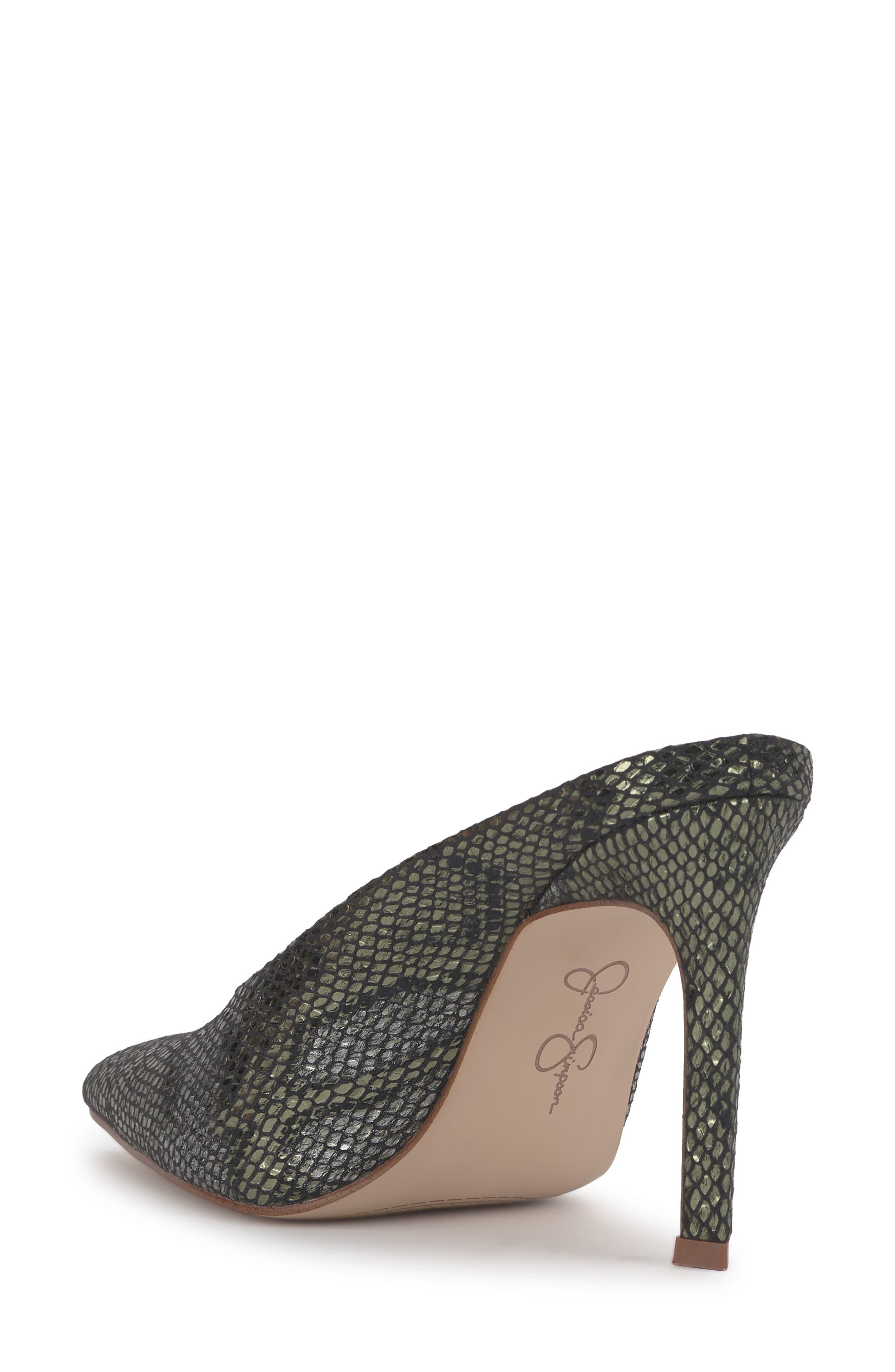 Wilix Pointed Toe Mule, Alternate, color, LIGHT GREEN