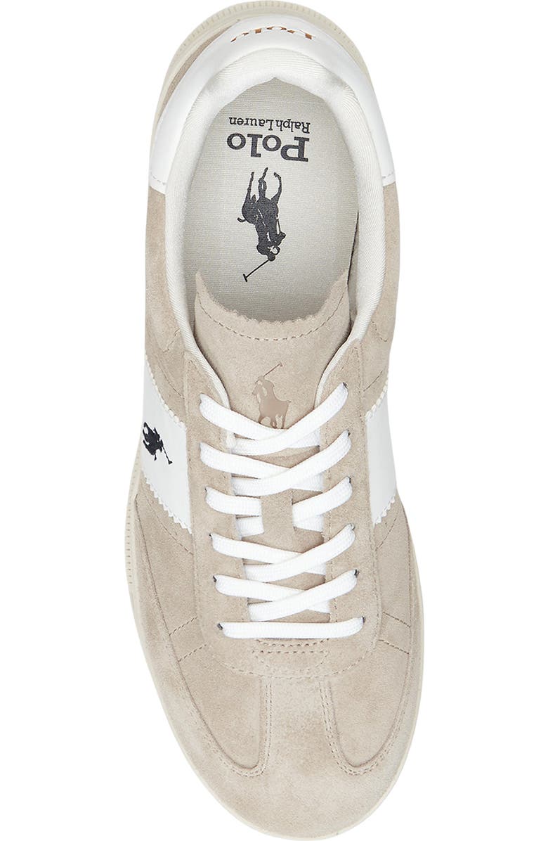 Ralph Lauren Heritage Aera Polo Classic Sneaker, Alternate, color, Milkshake