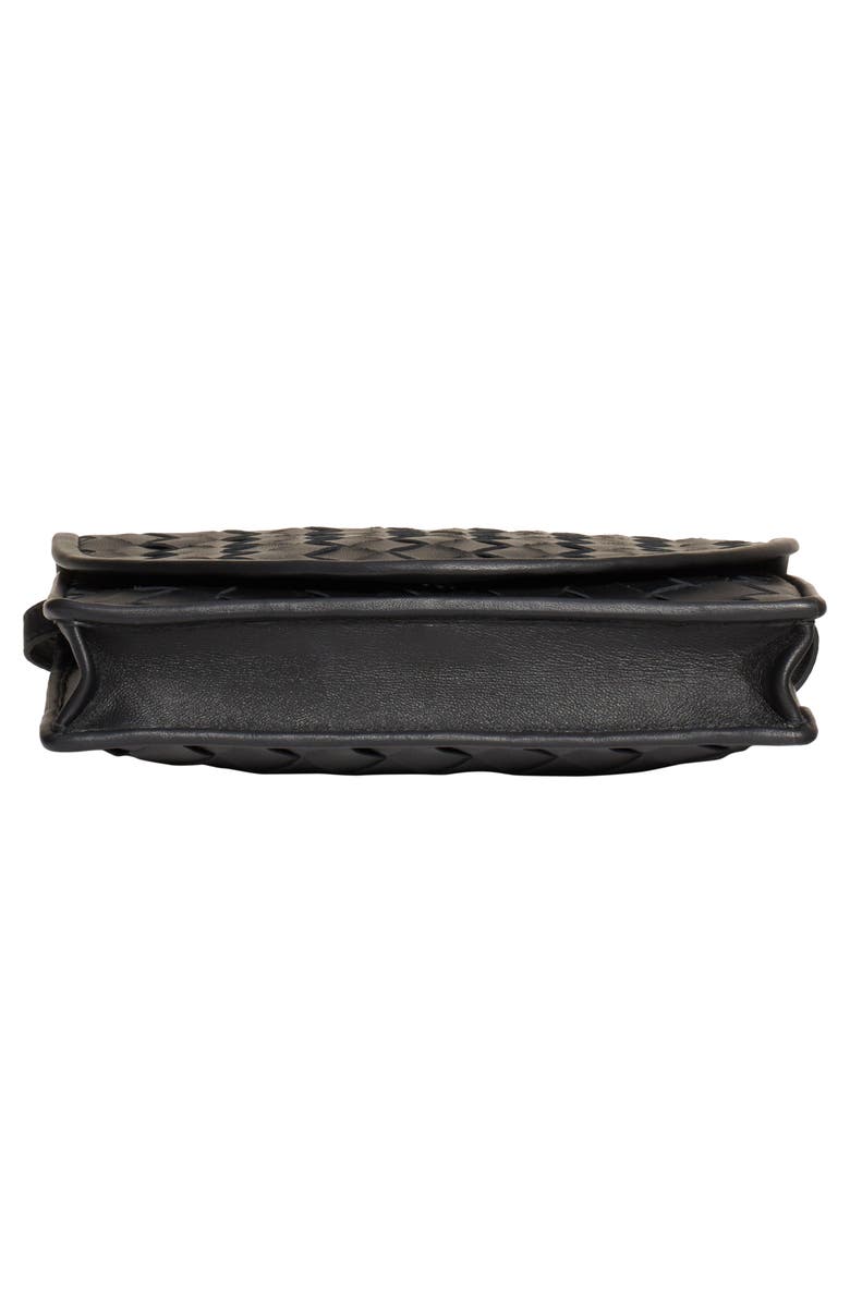 Bottega Veneta Intrecciato Leather Wallet on a Strap, Alternate, color, 