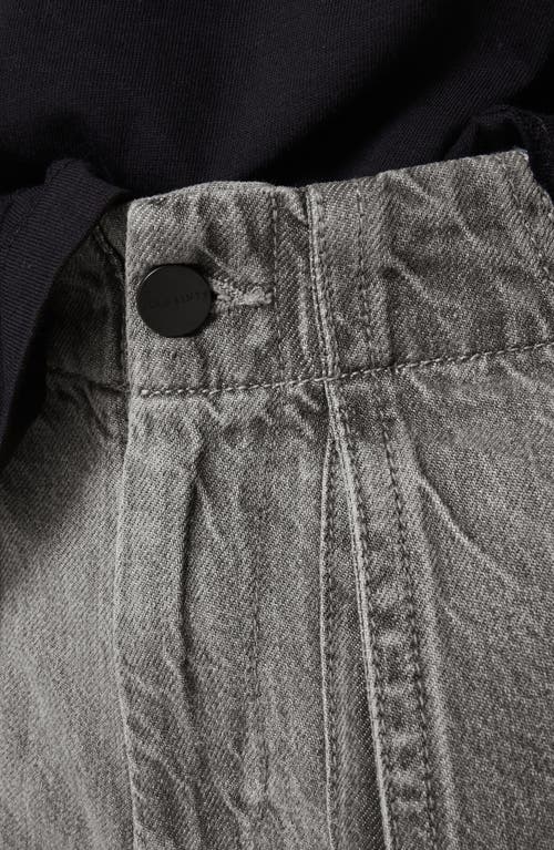 Smallsaints By Allsaints Kids' Denim Cargo Joggers In Gray