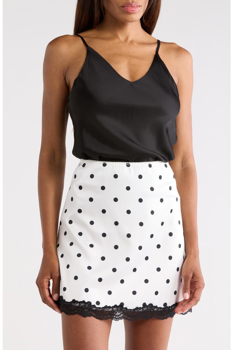 V-Neck Cami, Main, color, BLACK
