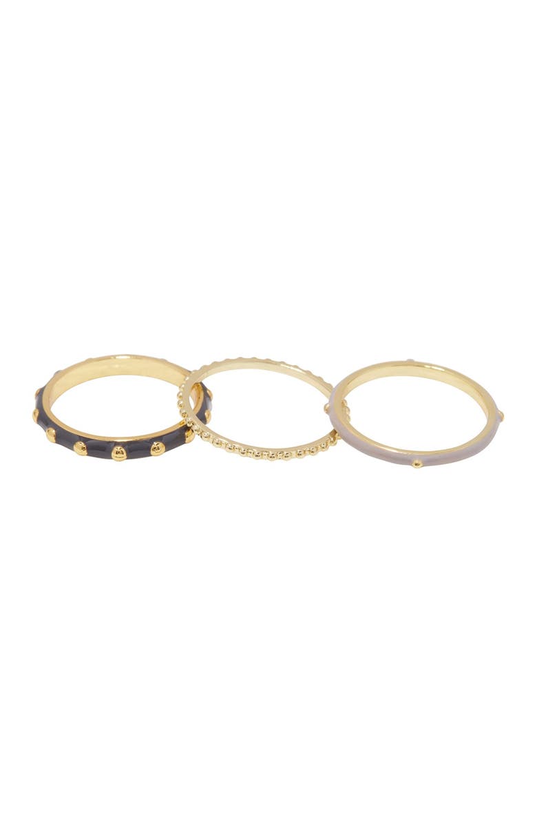 gorjana Amalfi  Studded Bands - Set of 3, Main, color, 