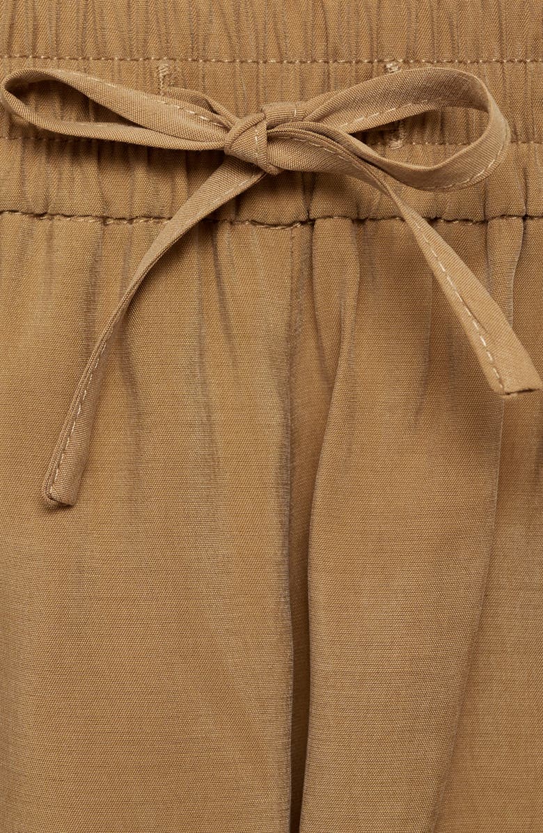 MANGO Drawstring Shorts, Alternate, color, 