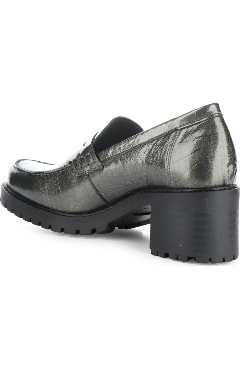 Bos. & Co. Innas Loafer Pump, Alternate, color, Pewter Mascara Pat